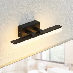 Lucande LED-væglampe Lisana, vandret, 32 cm, IP44