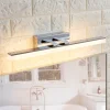 Lucande LED-væglampe til badeværelset Julie, 46 cm, krom, metal, IP44