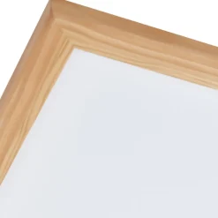 Lucande loftlampe Joren, 42 cm, træ, CCT, fjernbetjening