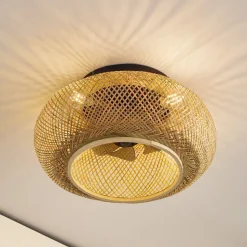 Lucande loftventilator med lys Cordie, DC, lydsvag, Ø 53 cm