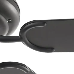 Lucande loftventilator med lys Shamoian, støjsvag, Ø 130 cm