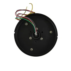 Lucande loftventilator Vindur, sort, DC, støjsvag, 132 cm