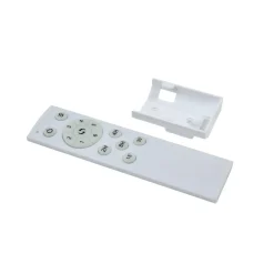 Lucande loftventilator Vindur, sort, DC, støjsvag, 132 cm