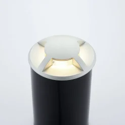 Lucande nedgravningslampe Milara, 4 lysudgange, GU10