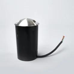 Lucande nedgravningsspot Helene, Ø 9 cm, aluminium, IP67