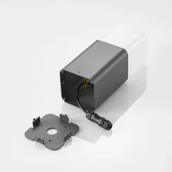 Lucande Obuna sokkellampe, højde 30 cm