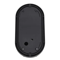 Lucande Serine udendørs væglampe, 27,1 cm, sort, aluminium