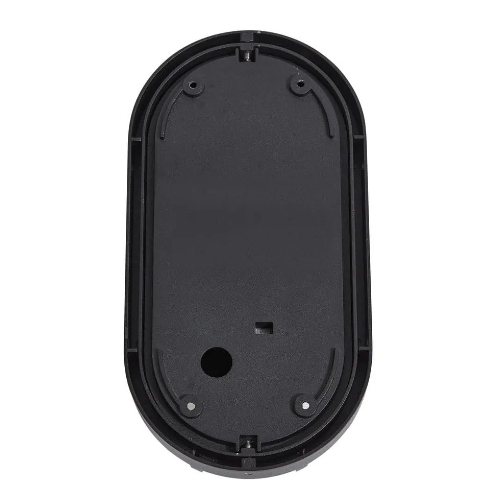 Lucande Serine udendørs væglampe, 27,1 cm, sort, aluminium