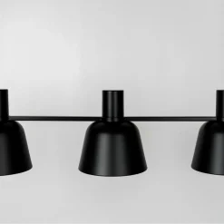 Lucande Servan hængelampe, sort, 3 lyskilder