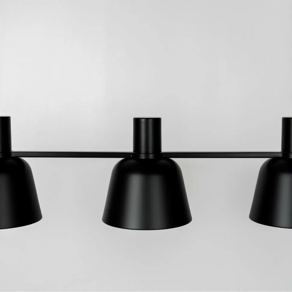Lucande Servan hængelampe, sort, 3 lyskilder
