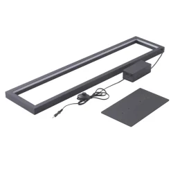 Lucande Smart LED-gulvlampe Tjado, RGB, CCT, fjernbetjening