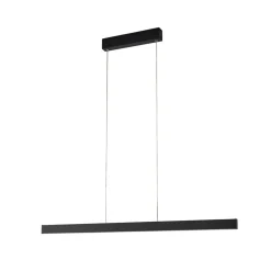 Lucande Smart LED-hængelampe Mylosh, sort, CCT, Tuya