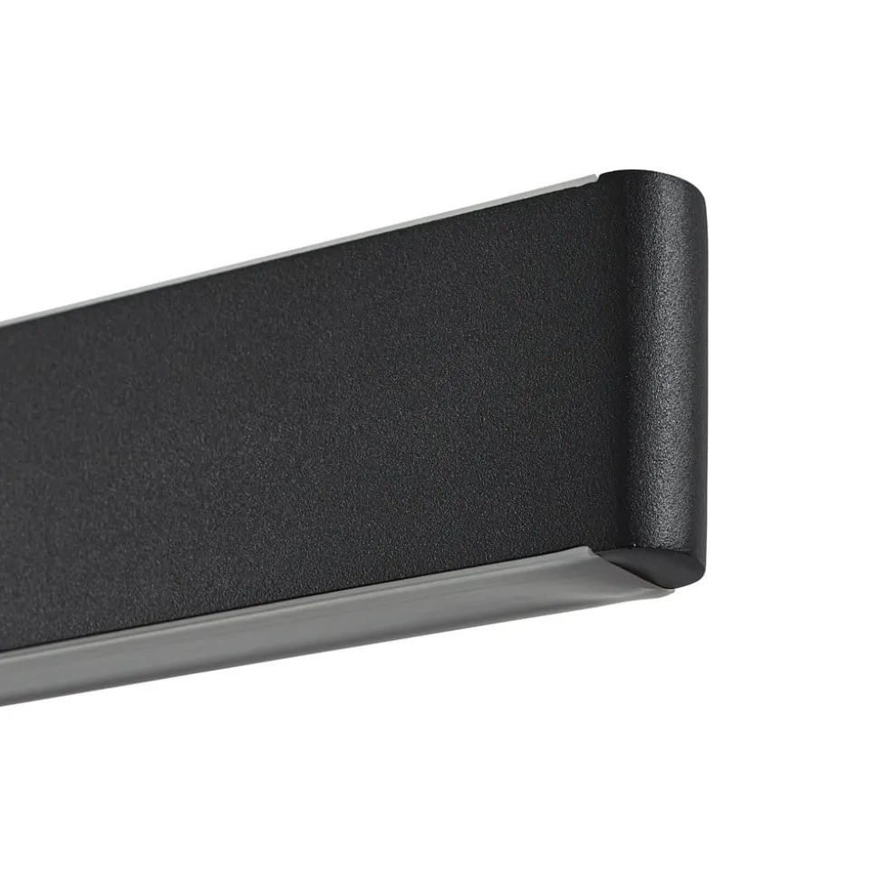 Lucande Smart LED-hængelampe Mylosh, sort, CCT, Tuya