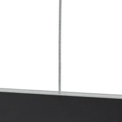 Lucande Smart LED-hængelampe Mylosh, sort, CCT, Tuya