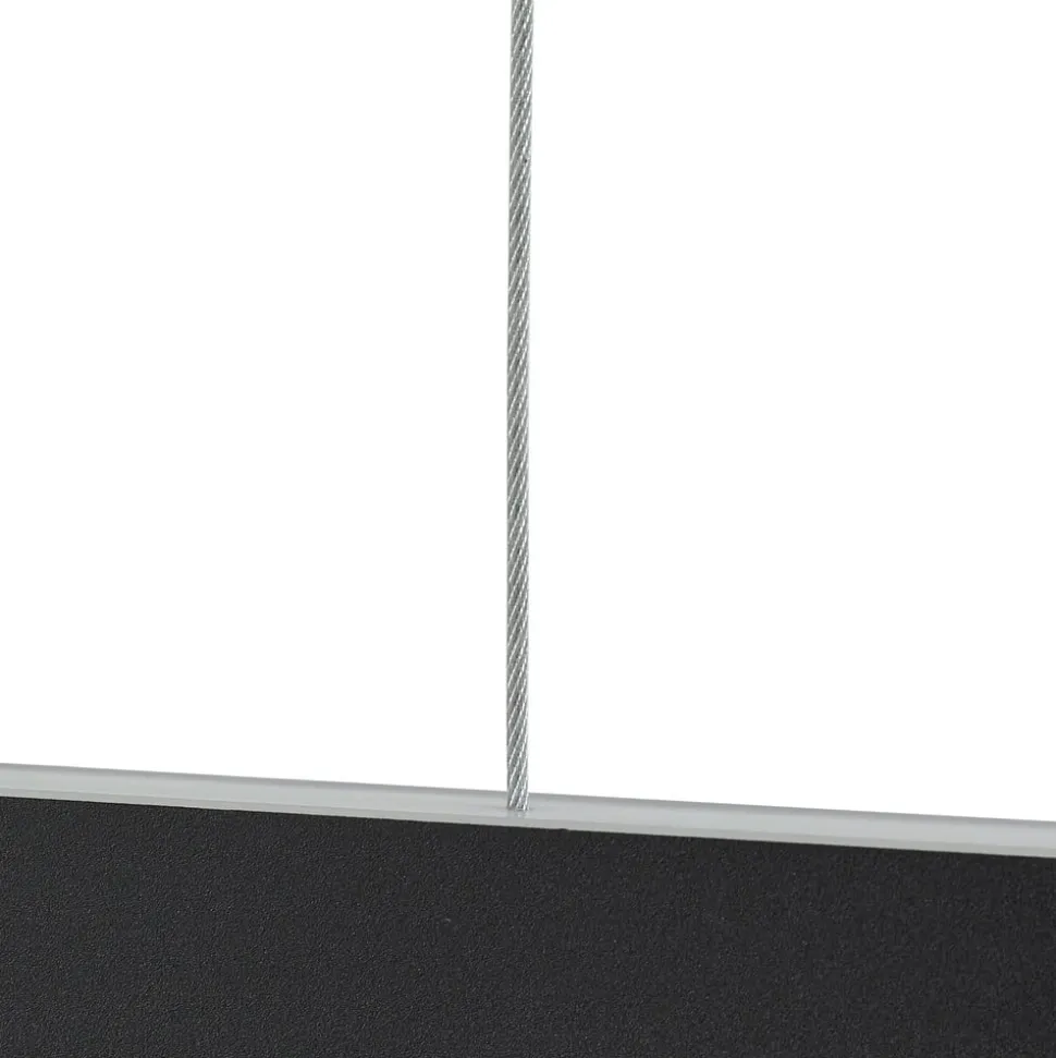 Lucande Smart LED-hængelampe Mylosh, sort, CCT, Tuya