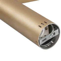 Lucande Smart LED-hængelampe Melinay, guld, CCT, Tuya