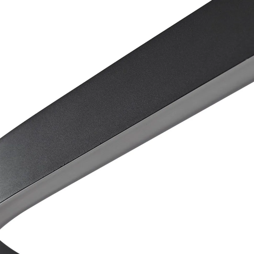 Lucande Smart LED-hængelampe Melinay, sort, CCT, Tuya