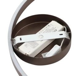 Lucande Smart LED-loftslampe Moise, kaffe, CCT, Tuya