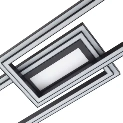 Lucande Smart LED-loftslampe Tjado 115 cm sort RGB CCT