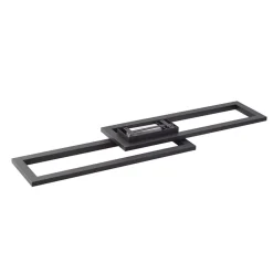 Lucande Smart LED-loftslampe Tjado 115 cm sort RGB CCT