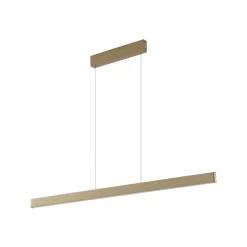 Lucande Smart LED-pendel Mylosh, guld, CCT, Tuya