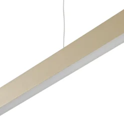 Lucande Smart LED-pendel Mylosh, guld, CCT, Tuya