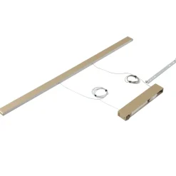 Lucande Smart LED-pendel Mylosh, guld, CCT, Tuya