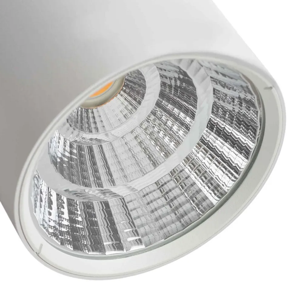 Lucande Takio LED-downlight 2.700 K Ø 10 cm, hvid