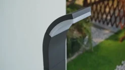 Lucande Timm LED-vejlampe, 60 cm, antracit, metal, IP54