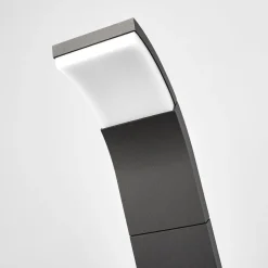 Lucande Timm LED-vejlampe, 60 cm, antracit, metal, IP54