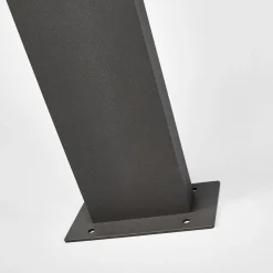 Lucande Timm LED-vejlampe, 60 cm, antracit, metal, IP54