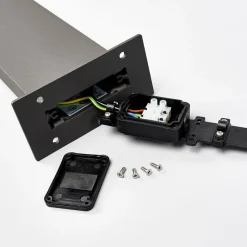 Lucande Timm LED-vejlampe, 60 cm, antracit, metal, IP54