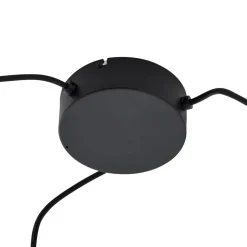 Lucande udendørs hængelampe Taniola, 3 lyskilder, beige, rattan, IP44