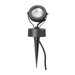 Lucande udendørs LED-spot Gavin, 33 cm, antracit, aluminium
