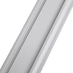 Lucande udendørs LED-væglampe Melira, længde 60 cm, grå