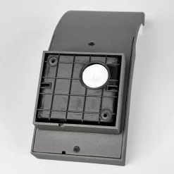 Lucande udendørs LED-væglampe Timm, 20 cm, antracit, IP54