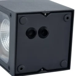 Lucande udendørs LED-væglampe Merjem, 12 cm, op/ned, IP54