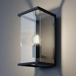 Lucande udendørs væglampe Annalea, 30 cm, 1 lyskilde, IP54