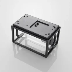 Lucande udendørs væglampe Brienne, 30 cm, antracit, metal