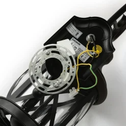 Lucande udendørs væglampe Marcellino, rust, metal, glas