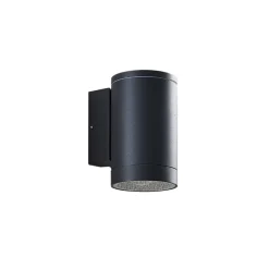 Lucande udendørs væglampe Thomke, 1 lyskilde, antracit aluminium