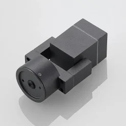 Lucande udendørs vægspot Kavuna, kantet, antracit, IP54