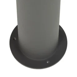 Lucande udendørslampe Dunia, antracit, metal, højde 220 cm