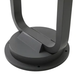 Lucande vejlampe Chandan, 90 cm, antracit, aluminium