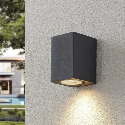 Lucande vægspot Lavina, 10 cm, antracit, GU10, 1 lyskilde.