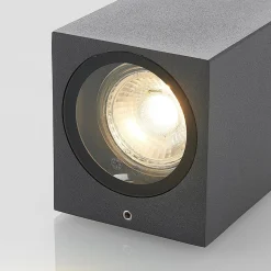 Lucande vægspot Lavina, 10 cm, antracit, GU10, 1 lyskilde.