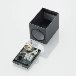 Lucande vægspot Lavina, 10 cm, antracit, GU10, 1 lyskilde.