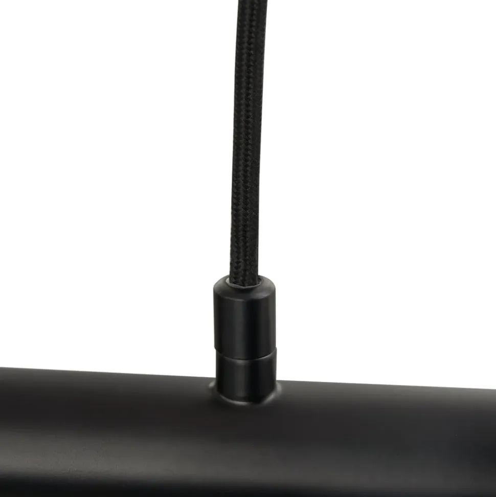 Lucande-pendel Diborah, røggrå, glas, 90 cm, G9