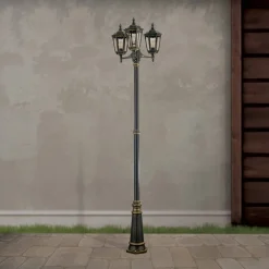 Lygtepæl Fabio m. 3 lyskilder, 255 cm