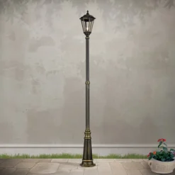 Lygtepæl Fabio med én lyskilde, 249 cm